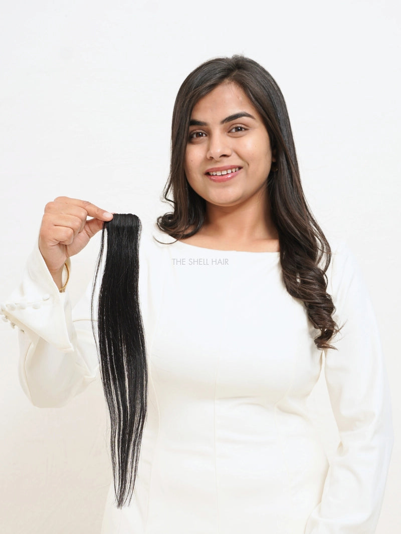 First image of seamless cover up patch for women, Buy hair extensions for girls and women online, Shop hair extensions for ladies online, Buy hair extensions for bald spots near me