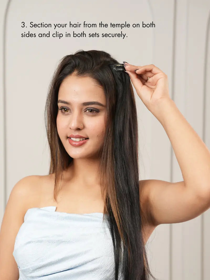 Three Set Volumizer (Straight Texture)