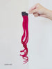 Buy burgundy clip in hair highlights for women online, Shop red color hair highlights for women near me, Buy burgundy color hair highlights for girls and women online