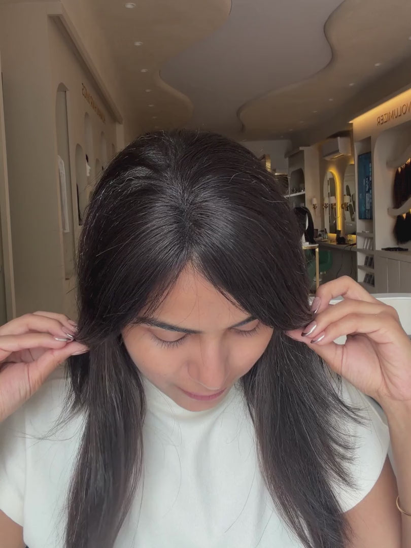 Buy T shape hair topper for women, Buy lace base topper for ladies online