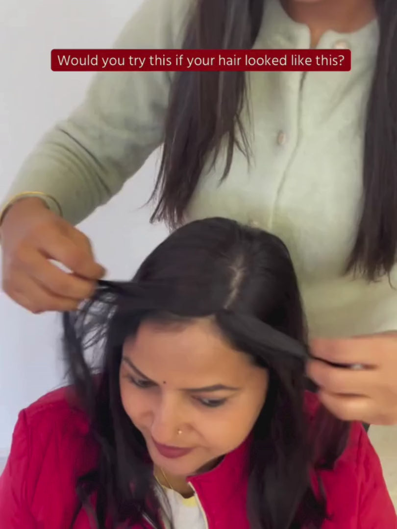 Buy hair topper for hair thinning online, Shop hair topper online at best prices