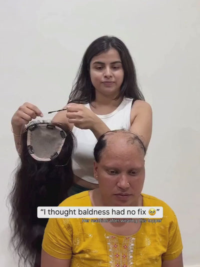 Buy silk base hair topper online, Shop natural looking hair topper for women near me