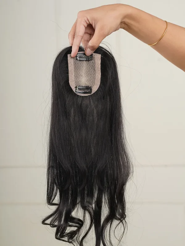 2.5x3.5 Silk Human Hair Topper for Women