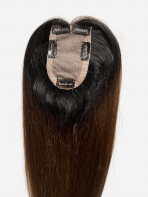 ombre 3x5 new silk hair topper balayage highlights, hair topper, hair extensions, human hair