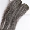 Seamless Cover up patch hair extensions grey hair